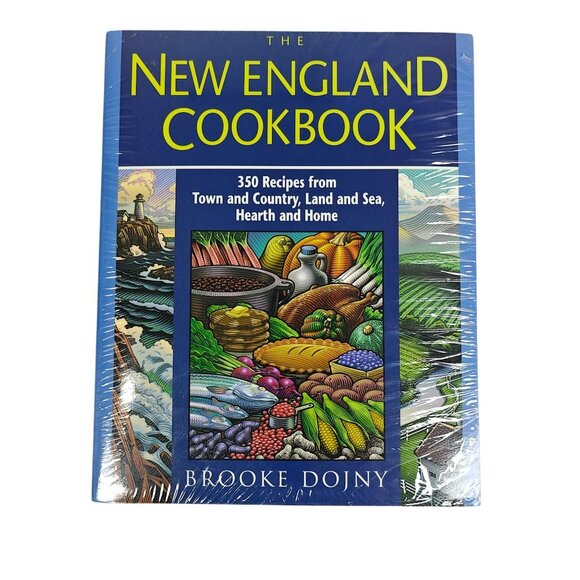 The New England Cookbook By Brooke Dojny Vintage Cookbook Local Ethnic Recipes - Picture 1 of 5